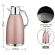 thumbnail image 4 of Jarra térmica de acero inoxidable de 1800 ml, cafetera de doble pared con aislamiento al vacío y botón de presión, que conserva el calor y el frío durante muchas horas, para café, zumo, leche y té., 4 of 5