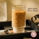 thumbnail image 5 of Vaso Vidrio Relieve Flor Begonia 280ml, 5 of 8