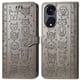 thumbnail image 1 of Funda Cartera FOXDOCK para OPPO Reno 8T 5G , Flip PU con Relieve de Gatos y Perros, Tarjetero y Soporte, 1 of 6