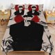 thumbnail image 1 of Jujutsu Kaisen Gojo Bedding Set Duvet Cover Comfortable and Lightweight Cartoon Bedding 3 Piece Bed Set, 1 of 5