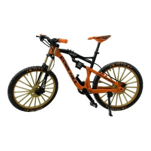 Pellitos - Bicicleta Mtb Escala 1:10 Naranja, Coleccionable