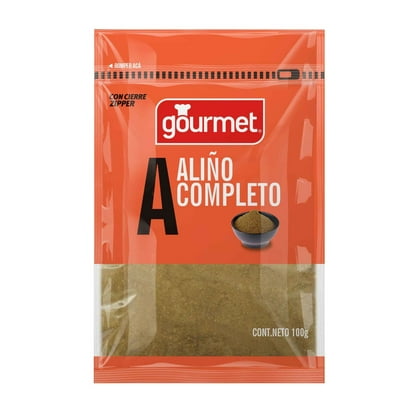Aliño Completo Bolsa 100 G Gourmet