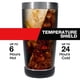 thumbnail image 3 of Vaso Cummins de acero inoxidable, 600 ml, reutilizable, negro mate, 3 of 6