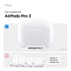 thumbnail image 2 of Funda transparente elago para AirPods Pro 3 con cordón, TPU resistente a impactos, 2 of 9