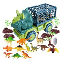 Bothyi - Dinosaur Truck Toys Pretend Toy Con Figuras De Dinosaurios Para Niños Niños Estilo D