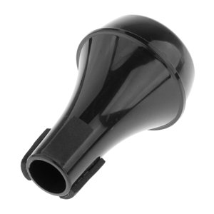Magideal - Fácil Instalación Trompeta Práctica Mute Silenciador Cuerdas Mute Tool Practice Slience Reductor De Ruido Mute Trumpet Mute Silenciador Para Reemplazo , Negro Mini Negro