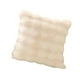 thumbnail image 2 of Funda De Almohada De Felpa, Lavable, Suave, Para Cama, Sofá, Decoración Del Hogar, Color Beige, 2 of 3
