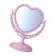 thumbnail image 4 of Espejo De Maquillaje De Escritorio Retro Europeo Para Encimera Dormitorio Escritorio Corazón Rosa, 4 of 5
