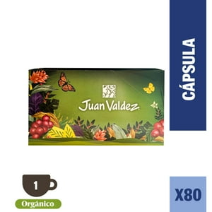 Juan Valdez - Cápsulas De Café Espresso Orgánico 80 Unidades
