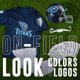 thumbnail image 4 of Conjunto de uniforme Franklin Sports Tennessee Titans Kids NFL, 4 of 8
