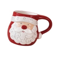 Magideal - Taza De Café Navideña, Taza De Desayuno, Taza De Té, Utensilios De Cocina Nórdicos, Taza De Café Con Leche Para Uso Diario, Cafetería, Hotel, Vajilla, Papá Noel