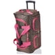 thumbnail image 4 of Bolsa de viaje con ruedas Rockland PINK LEOPARD con ruedas extragrandes, 4 of 9