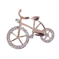 Ioensy - Broches De Diamantes De Imitación, Decoración De Aleación, Broche De Bicicleta, Pin Para Sombrero, Regalos De Aniversario