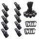 thumbnail image 2 of 30 Piezas/Juego Clips Para Lona Mosquetón Cordones Soporte Para Senderismo Toldos Estilo Al Aire Libre F, 2 of 3