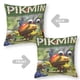 thumbnail image 2 of Pikmin Fundas de almohada de terciopelo con tema, regalos de funda de almohada, decoración para el hogar, cojín de lanzar, regalo de cumpleaños para fans y parejas.40*40cm., 2 of 6