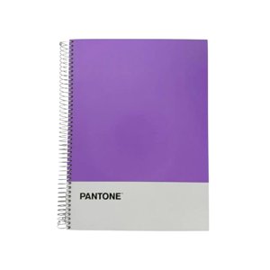 Genérico - Cuaderno Carta (28X20,5 Cm) 120 Hojas. Pantone Violeta
