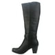 thumbnail image 2 of Bota Chalada Mujer Ceta-25 Negro Casual, 2 of 7