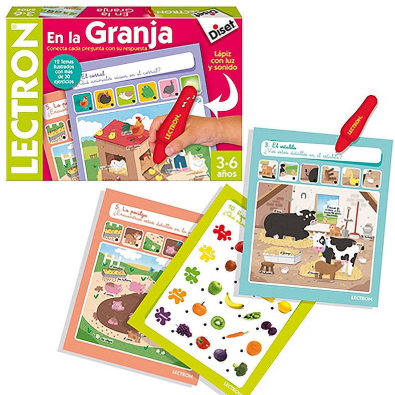 Diset - Juego Didactico Lectron En La Granja