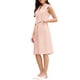 thumbnail image 4 of INSPIRE CHIC Vestido Blazer Sin Mangas para Mujer con Cuello y Botones para Negocios, Línea A, Talla 2XL, Rosa, 4 of 5