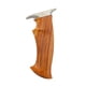 thumbnail image 2 of Material Del Mango Del Cuchillo Suministros Ergonómicos Para Manualidades Reemplazo Del Mango Del Cuchillo De Madera Estilo De Madera B, 2 of 3