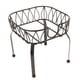 thumbnail image 2 of Jarra De Cristal Dispensador De Bebidas Soporte De Metal Canasto Fiesta Té Vinos Titular Negro M, 2 of 3