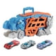 thumbnail image 4 of Camión Dinosaurio Transformable Divertido Interactivo Para Niños Niñas Edad 3 Años Azul Con 3 Coches, 4 of 5