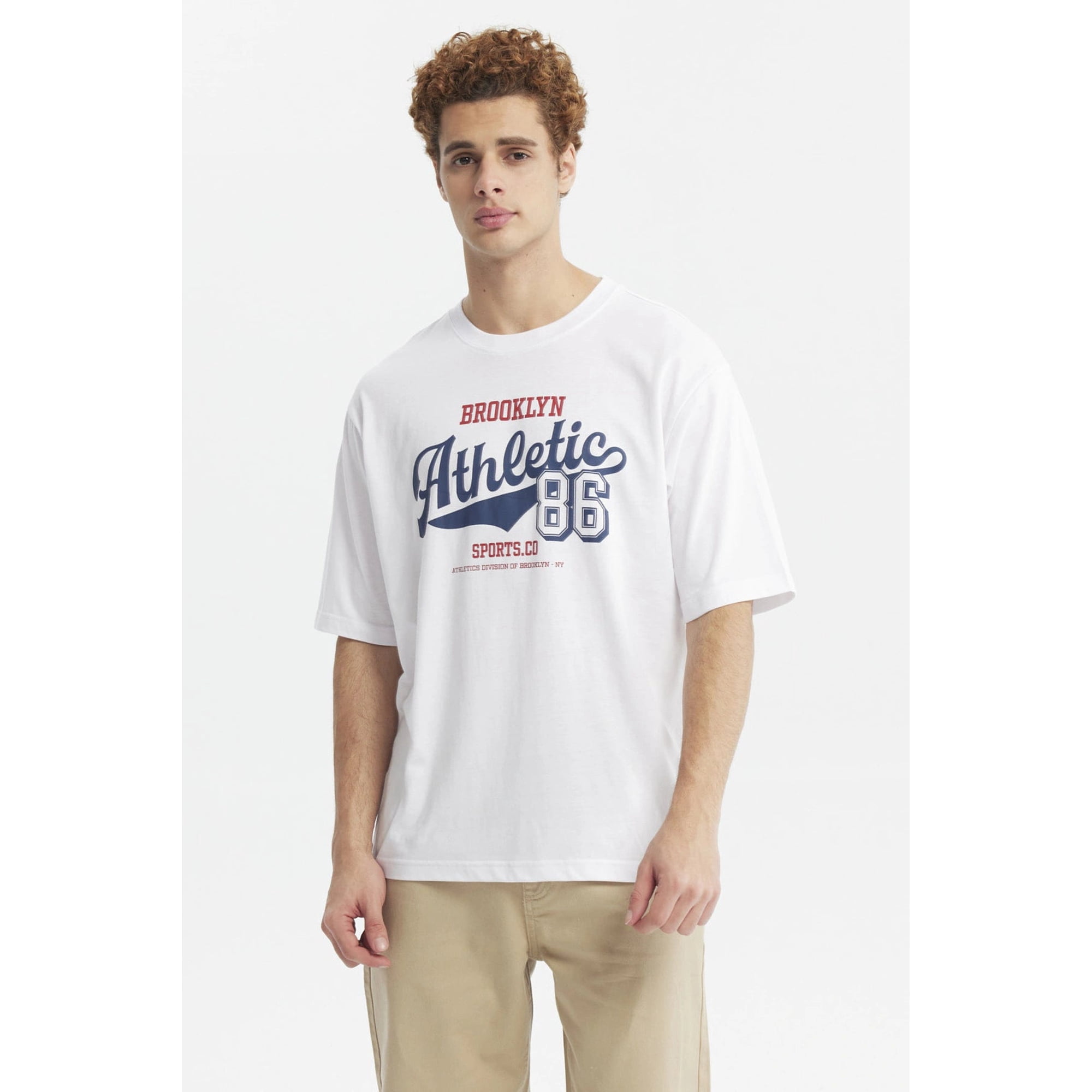 Fashionspark - Polera Hombre Juvenil Blanco - Ll