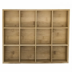 Organizador Múltiple Bambú Natural Hbt 37X30X6 Cm