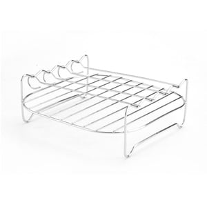 Magideal - Estante Para Freidora De Aire, Pinchos, Bandeja Para Hornear, Soporte Para Desayuno, Accesorios Para Freidora De Aire, Fácil De Limpiar, No Pegajoso,