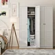 thumbnail image 3 of Closet 2 Puertas metalico blanco 200x80x60 Linea White Modelo WC-2D, 3 of 3
