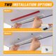 thumbnail image 3 of Barra de luz LED Nilight 39 cm blanca (paquete de 2), 3 of 9