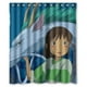 thumbnail image 1 of Cortina de ducha clásica moderna de Anime El Viaje de Chihiro, juego de cortina de baño con ganchos, tamaño 60 x 72 pulgadas, 1 of 3