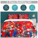 thumbnail image 5 of Super Mario 3-Piece Comforter Set for Bedroom Super Mario Bedding Set for Kids Adults Soft Microfiber Duvet Cover Set with Zipper Closure, 5 of 5