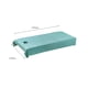 thumbnail image 1 of 120cmx210cm Beauty Salon Bed Sheet Waterproof Massage Bed Cover Spa Treatment Couch Tablecloth with Face Breath Hole Lightweight, 1 of 3