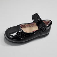 Vinnys Outlet - Zapato Charol Niña Negro Cueca