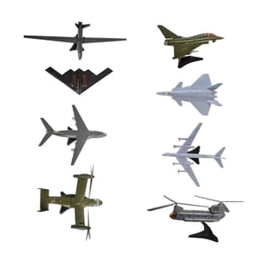 Bothyi - 8 Piezas De Avión De Juguete Diy Para Niños, Colección De Aviones Versátiles, Estilo B
