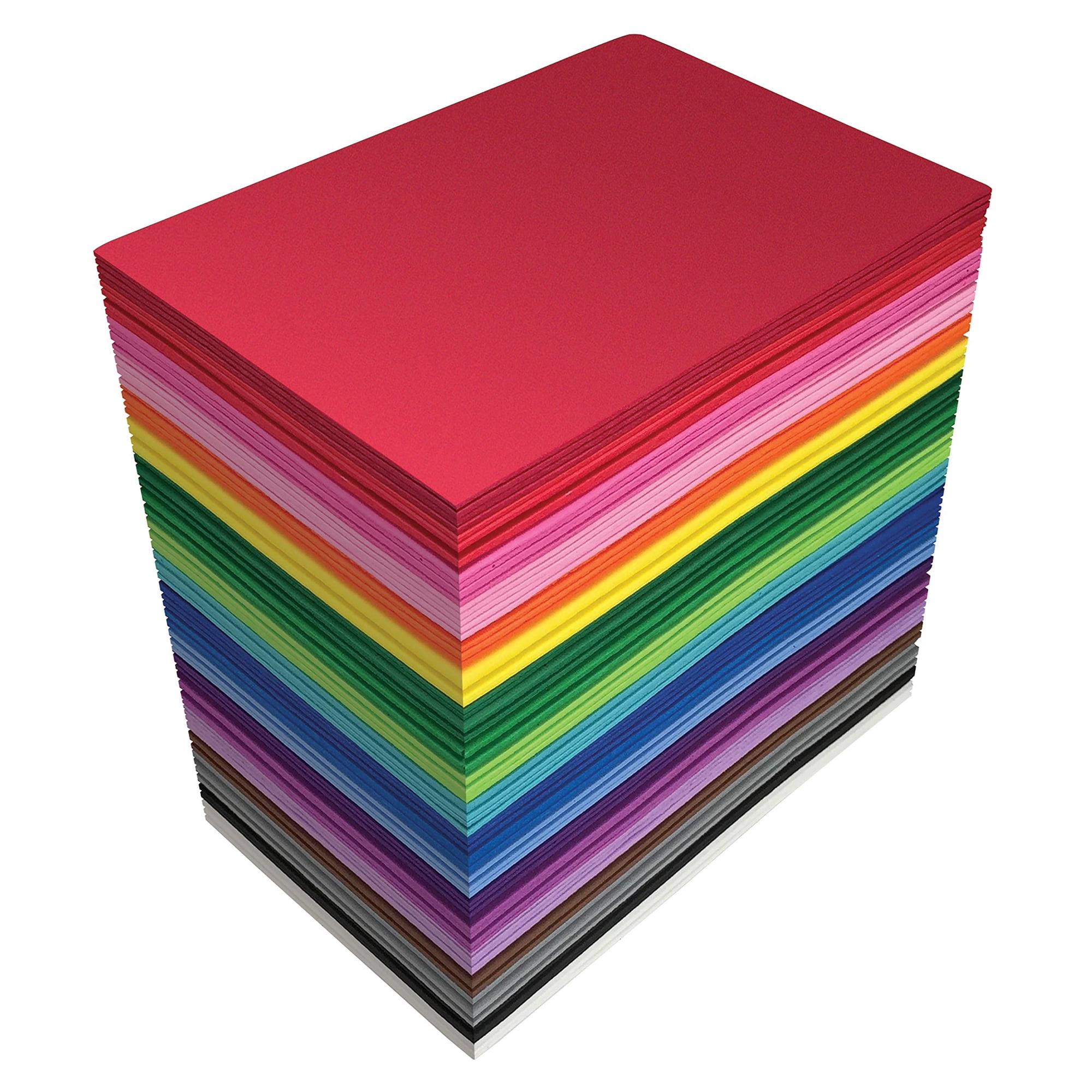 Láminas De Espuma Better Office Products, Paquete De 100 Unidades, 5,5 X 8,5 Cm, 2 Mm