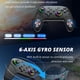 thumbnail image 3 of Controlador inalámbrico compatible con Switch/Switch Lite/Switch OLED/PC/teléfono, gamepad programable con RGB, emparejamiento por un toque para activar y función de vibración turbo, 3 of 9
