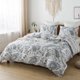 thumbnail image 2 of Juego de Fundas de Edredón King Size HoneiLife 264x229cm Algodón Paisley, 2 of 8