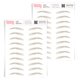 thumbnail image 1 of Tatuajes temporales de cejas, color topo, impermeables – Brows by Bossy, 1 of 7