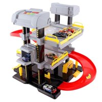 Total E-Commerce - Juguete Pista Estacionamiento 3 Niveles Con Autos Infantil