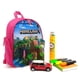 thumbnail image 3 of Mochila Desmarcar Minecraft Rosa, 3 of 6