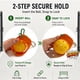 thumbnail image 3 of Sujetadores para pelota de pickleball con clip, paquete de 2, con cordones y mosquetones, 3 of 6