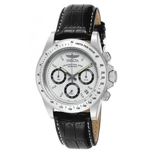 Reloj Invicta Cronógrafo De Pista De Velocidad Con Esfera Blanca Firma 7031 Para Hombre