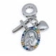 thumbnail image 2 of Charm Colgante Virgen María, Corazón Y Cruz Plata 925 Regalo Plateado, 2 of 4
