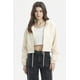 thumbnail image 1 of Polerón Mujer Zipper Crop Crema, 1 of 4
