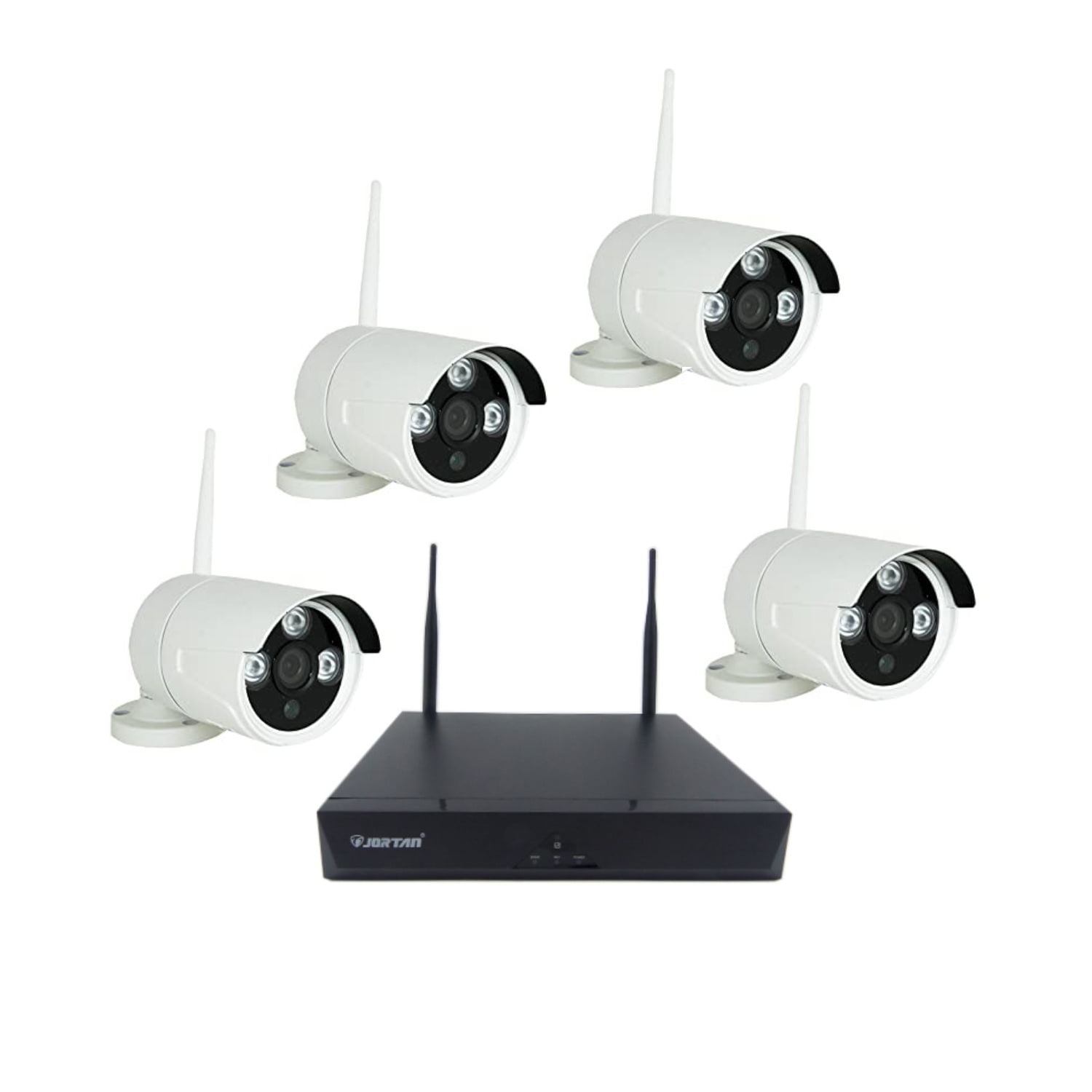 Genérico - Kit 4 Camaras + Dvr Full Hd Wifi Vga Hdmi