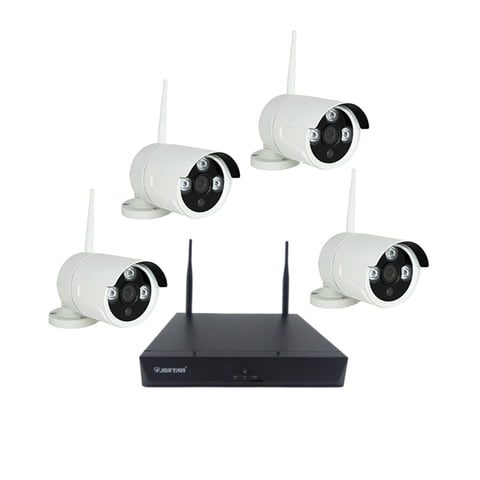 Genérico - Kit 4 Camaras + Dvr Full Hd Wifi Vga Hdmi