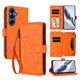 thumbnail image 1 of Funda Cartera Mariposa para [Samsung Galaxy S26 Plus] con Soporte y Cremallera Naranja, 1 of 6