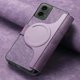 thumbnail image 5 of Funda Billetera Magnética para Motorola Moto G 5G 2024/G Play 2024 5G Soporte Tarjetas Desmontable Morado, 5 of 6